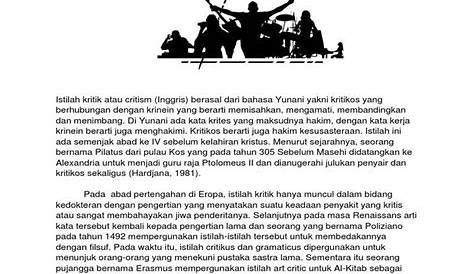 10 Contoh Kritik Karya Seni Rupa Lengkap Beserta Gambarnya (masbabal