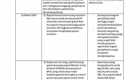 Contoh Laporan Hasil Pekerjaan Kantor – Sinau