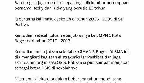 Contoh Essay Tentang Diri Sendiri Untuk Beasiswa - Kompas Sekolah