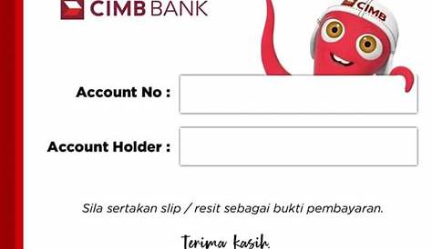 Contoh Resit Bank In Bsn