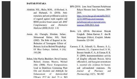 Daftar Pustaka Skripsi Yang Benar