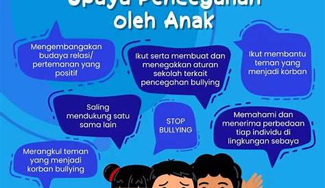 Anti Bullying Poster Anti Buli Senarai Stop Bullying Poster Yang - Vrogue