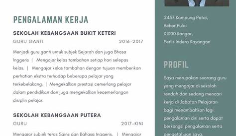 Get 29 Contoh Resume Kerja Kerajaan Dalam Bahasa Melayu - Vrogue