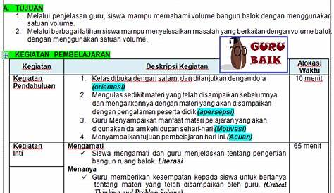 Contoh Rpp 1 Lembar Sejarah - Riset