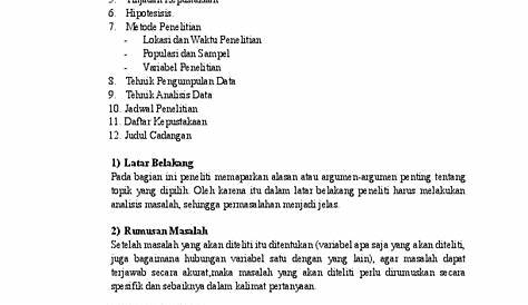 Teaching For The Future: Sistematika Proposal Skripsi Kualitatif