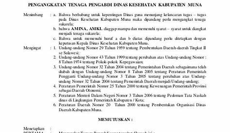 Contoh SK Pengangkatan Yayasan untuk GTY (Guru Tetap Yayasan) - Arsip