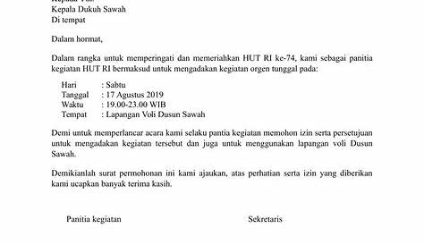 10 Contoh Surat Izin Orang Tua untuk Sekolah & Keperluan Lain