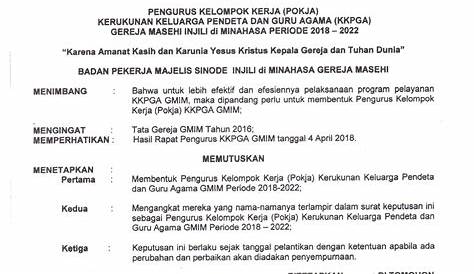 3. Surat Keputusan Kepala Desa Tentang Pembentukan Kelompok Nelayan