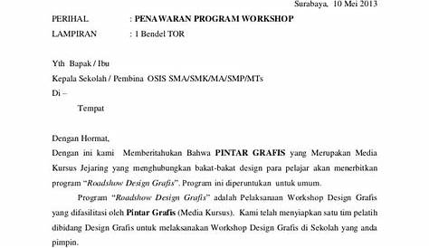 Contoh Proposal Penawaran Jasa Training – Beinyu.com