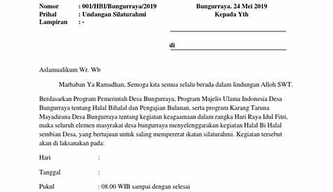 Contoh Surat Balasan - Contoh Surat