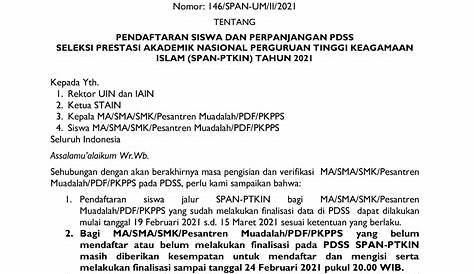 Contoh Surat Penerimaan Siswa Pindahan | PDF