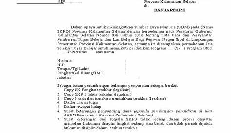 Contoh Surat Rasmi Permohonan Sambung Belajar Di Sekolah - historyploaty