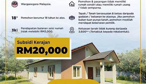 Permohonan Rumah Mesra Rakyat 2022, Borang Permohonan & Syarat