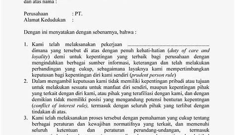 Lampiran 1 - Surat Pernyataan Pakta Integritas Peserta Lomba Osn SMP | PDF