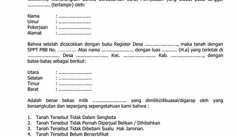 Contoh Surat Pernyataan Kepemilikan Sah Datacamp R - IMAGESEE