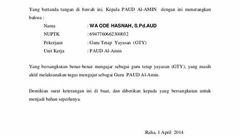 Contoh Surat Pernyataan Siap Di Tempatkan Kerja - Surat Lamaran Kerja