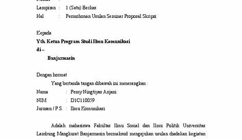 Proposal permohonan perlengkapan olahraga karang taruna bhakti mandiri