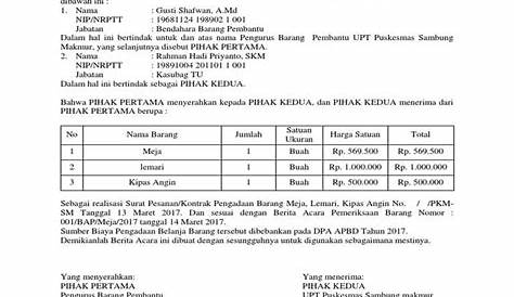 Detail Surat Tanda Terima Berkas Koleksi Nomer 15