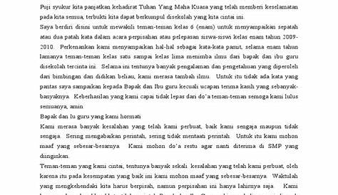 Contoh Teks Pidato Singkat Untuk Tugas Sekolah - Blog Kang Hamzah