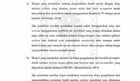 Contoh Tinjauan Pustaka Proposal – Lakaran