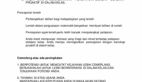 Contoh Ulasan Pbd Bahasa Melayu Tahun 1 Panduan Pelaksanaan - Vrogue