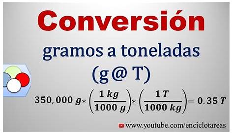 Como Convertir Kilogramos A Toneladas - Nepora