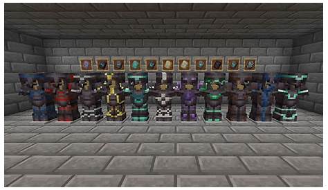 Ultimate Armor | Minecraft crafting recipes, Minecraft skins cool
