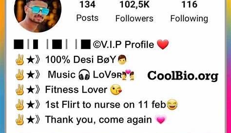 1200+ Instagram Bio For Boys In August 2023 - Latest and Catchy Bio