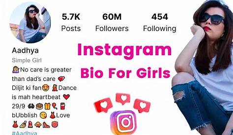 [500+] Instagram Bio For Girls 2023 - Fancy Insta Bio For Girls