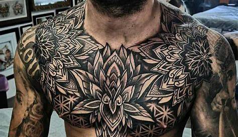 45 Intriguing Chest Tattoos For Men