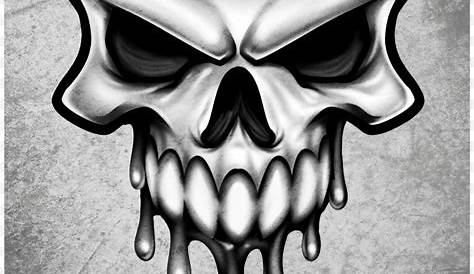 How to Draw Skull Easy (Skulls) Step by Step | DrawingTutorials101.com