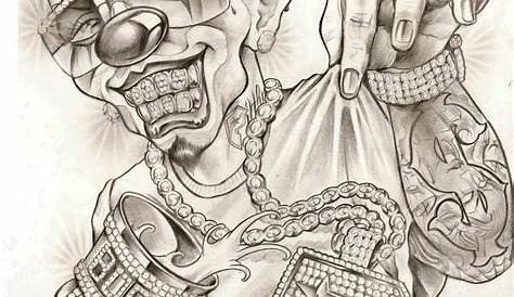 Gangster Skull Drawing at GetDrawings | Free download