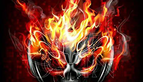 Flaming Skulls Wallpaper - WallpaperSafari