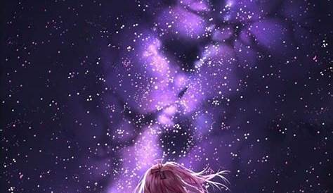 Purple Anime Wallpapers - Wallpaper Cave