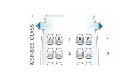 Seat Map Copa Airlines Boeing B737 800A