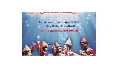 Pinocchio Il grande Musical, su Rai 5 sabato 6 aprile! - DEJAVU