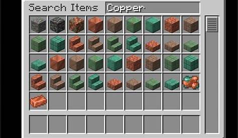 Copper Use In Minecraft