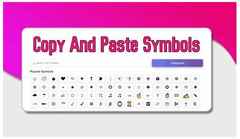 you will find a list of the ALT keyboard shortcuts to create symbols