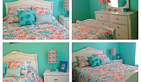 Coral And Turquoise Bedroom Decor: A Coastal Oasis