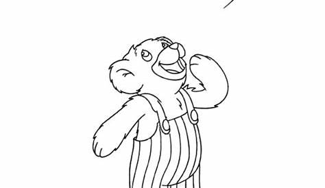 Corduroy Bear Coloring Pages | Corduroy bear, Bear coloring pages