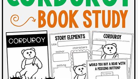 Corduroy Bear Craft | Bear Craft | Corduroy Book Activity | Bulletin Board
