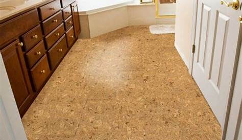 Cork Floor In Bathroom Eco Friendly and Durable Bathroom Flooring