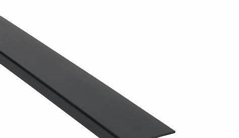 Cornière PVC 40 x 40mm Noire longueur 3 mètres