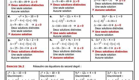 Exercices de mathématiques (1ECG) | BDRP
