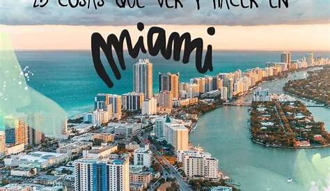 10 cosas que hacer gratis en Miami - Mi lado viajero | Que visitar en
