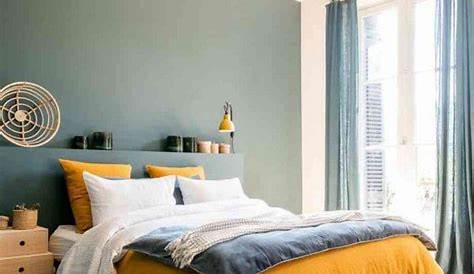 Couleur Chaude Pour Chambre Deco A Coucher Bleu Bedroom Interior, Country