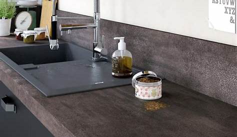 Couleur Credence Cuisine Grise Gris Anthracite