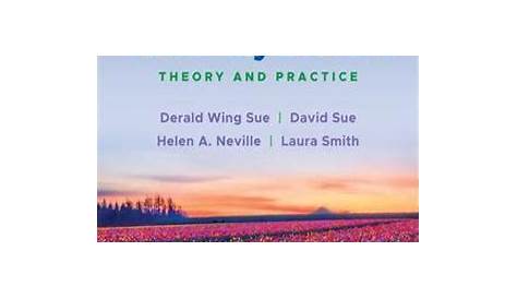 Counseling The Culturally Diverse Theory And Practice 9Th Edition Pdf