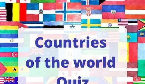 Country Of The World Pin Quiz List Map Game Images Map Blank