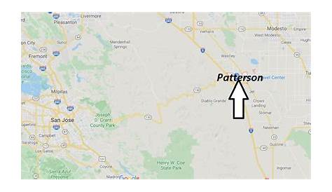 Patterson California Street Map 0656112